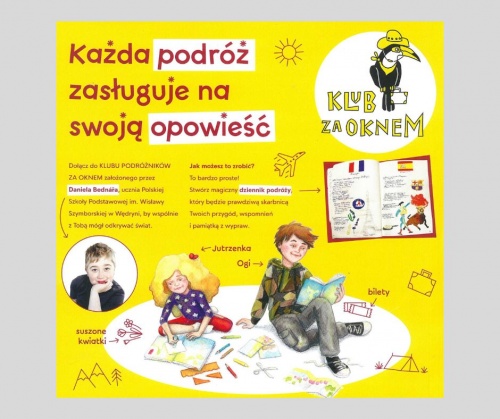 Wakacyjny konkurs Klubu Podróżników ZA OKNEM